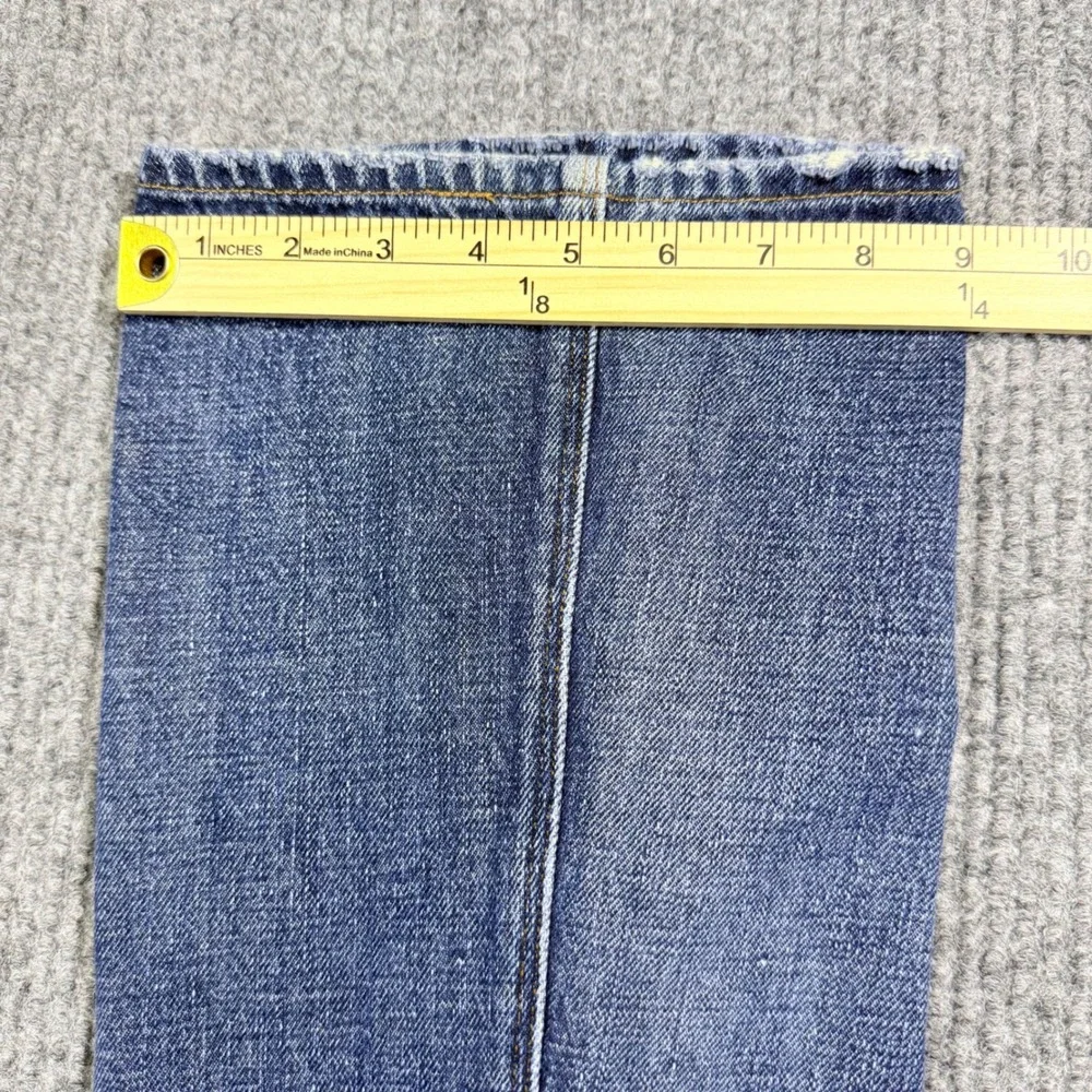 Levis Engineered Jeans Mens 32x32 Denim Straight Leg Twisted Seam Button Fly - Picture 13 of 14